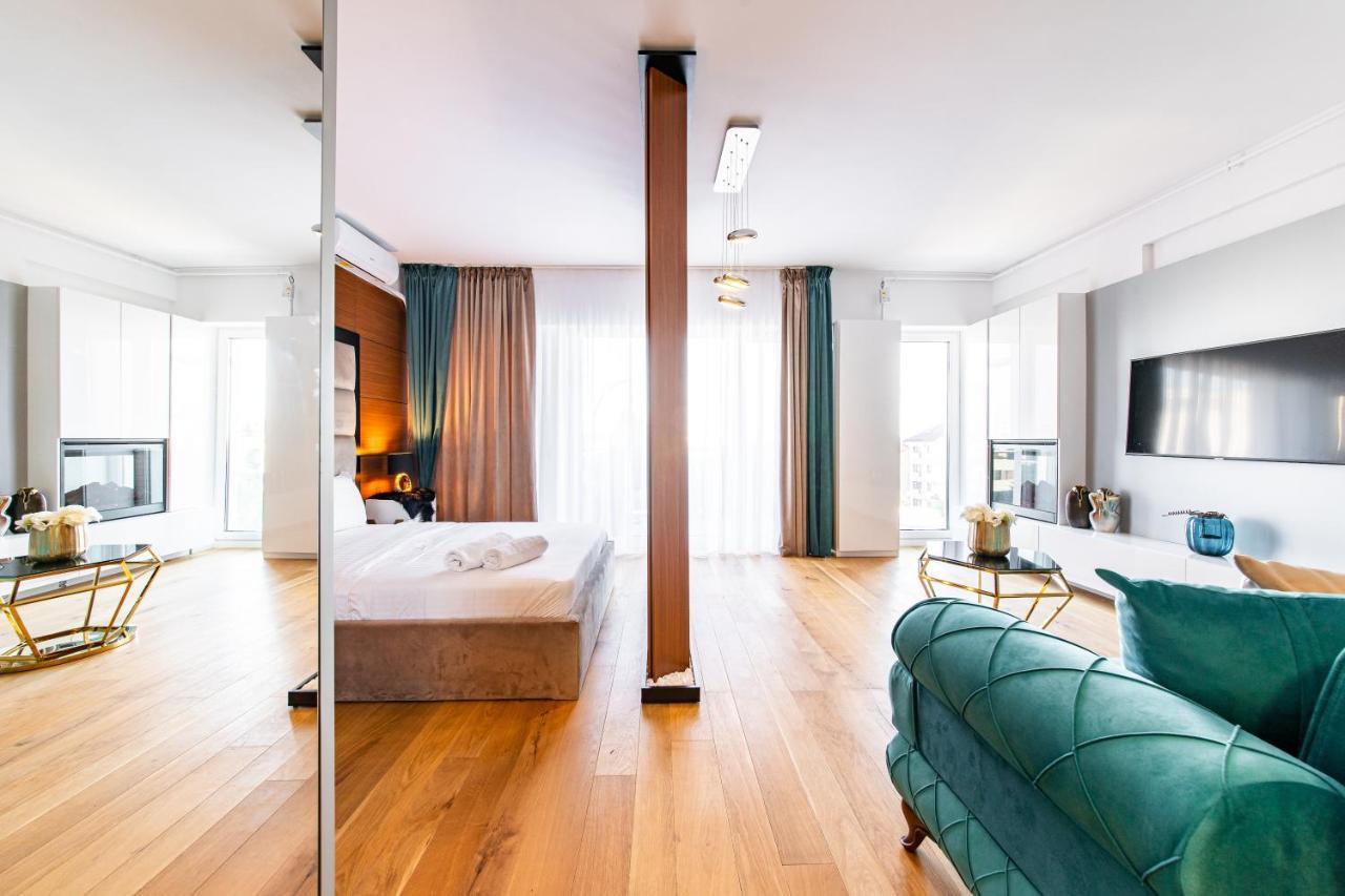 North 26 - Aviatiei Apartman Bukarest Kültér fotó